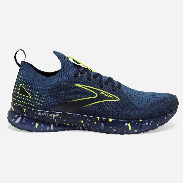 Brooks Levitate Stealthfit 5 Mens Energy Return Road Running Shoes Ireland Dark Blue/Navy/Nightlife/